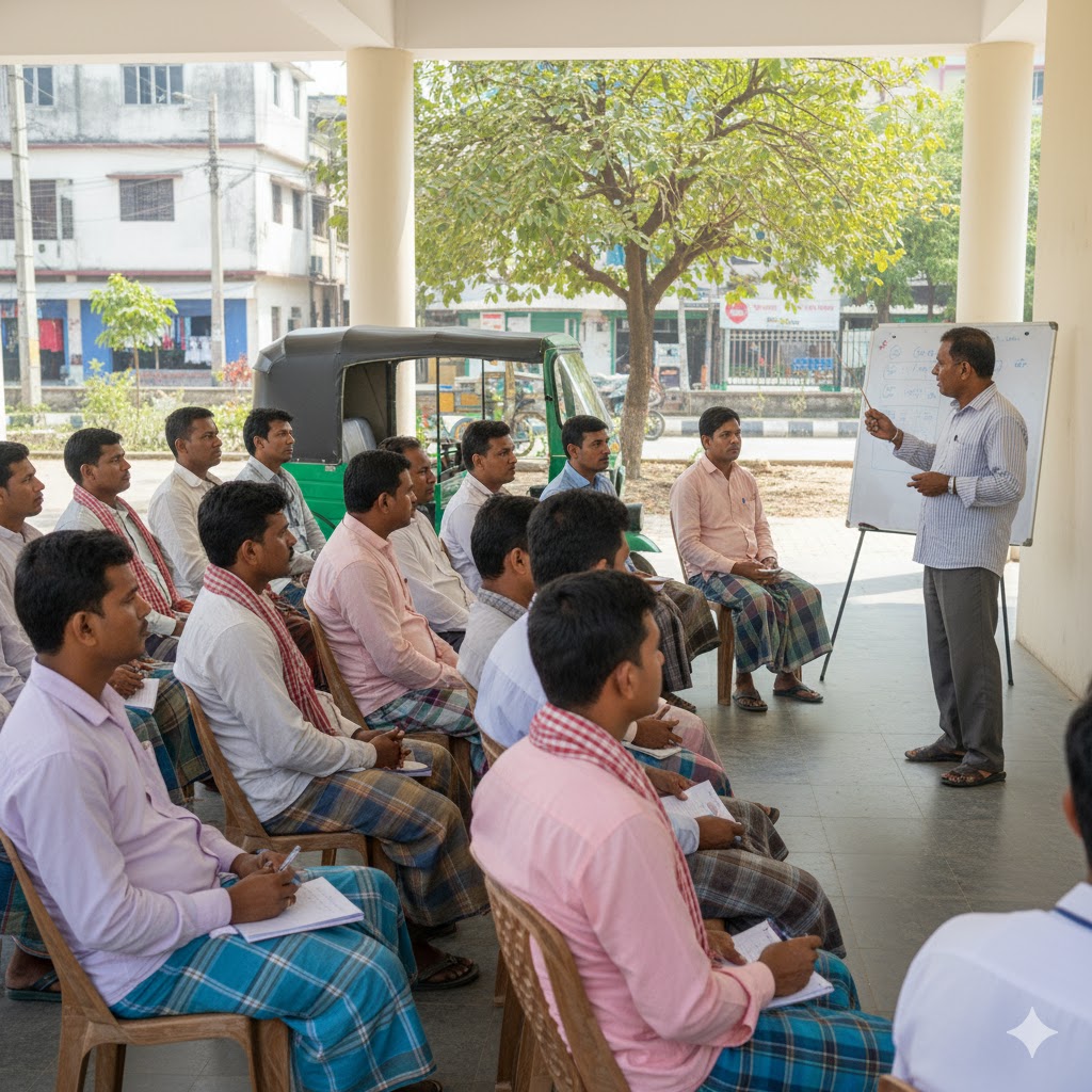 চালকদের প্রশিক্ষণ